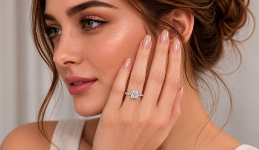 Princess Cut Diamond Engagement Ring 