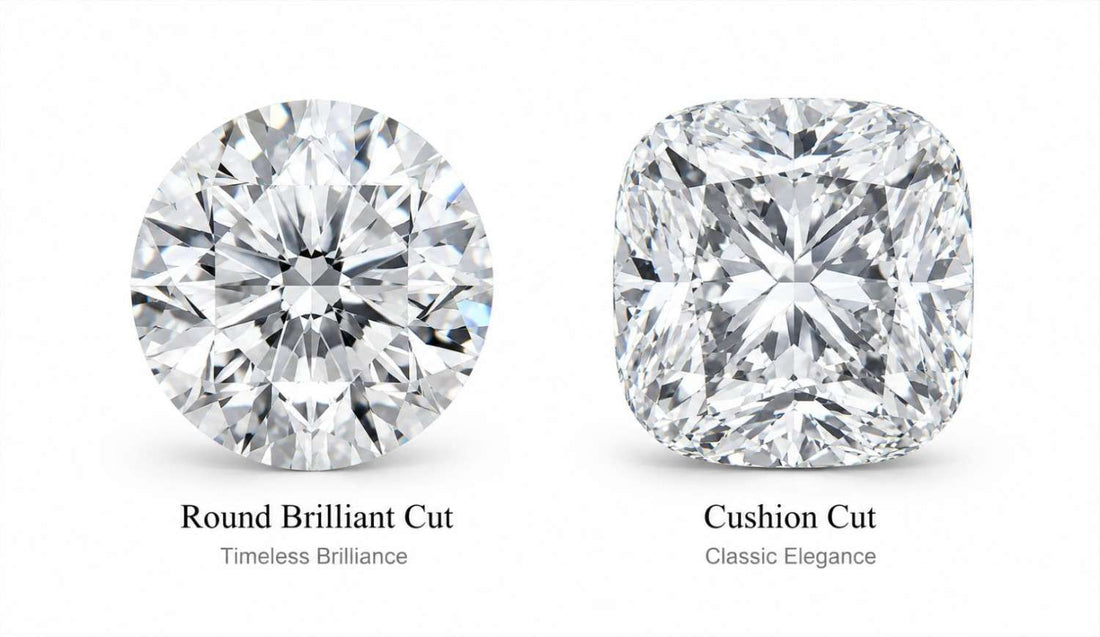 Round vs Cushion Diamond: Which Diamond Shape Is Right for You