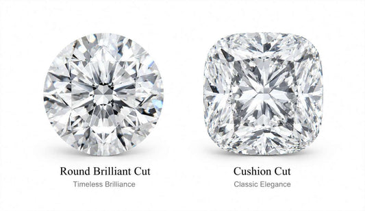 Round vs Cushion Diamond: Which Diamond Shape Is Right for You
