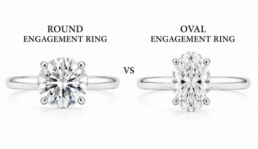 Round vs Oval Engagement Rings