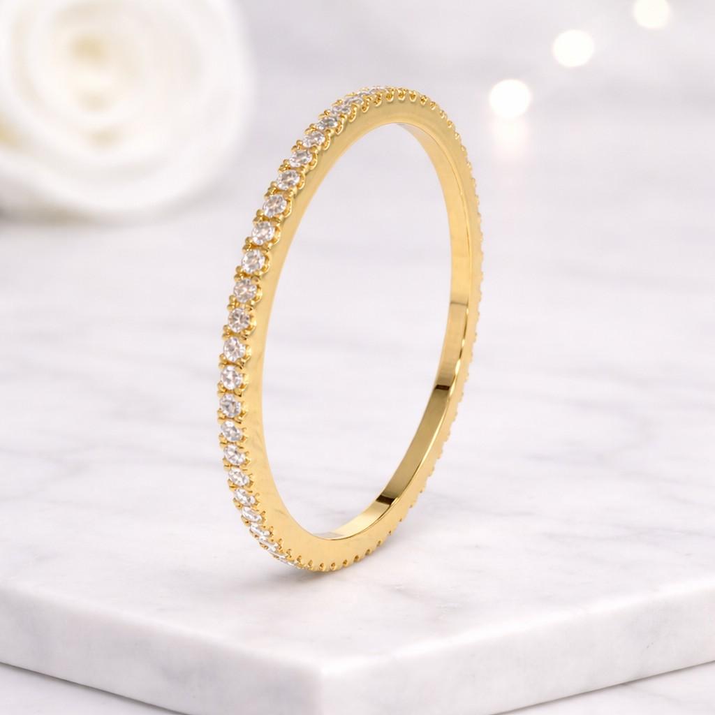 0.50 Carat Lab Grown Diamond Wedding Band 
