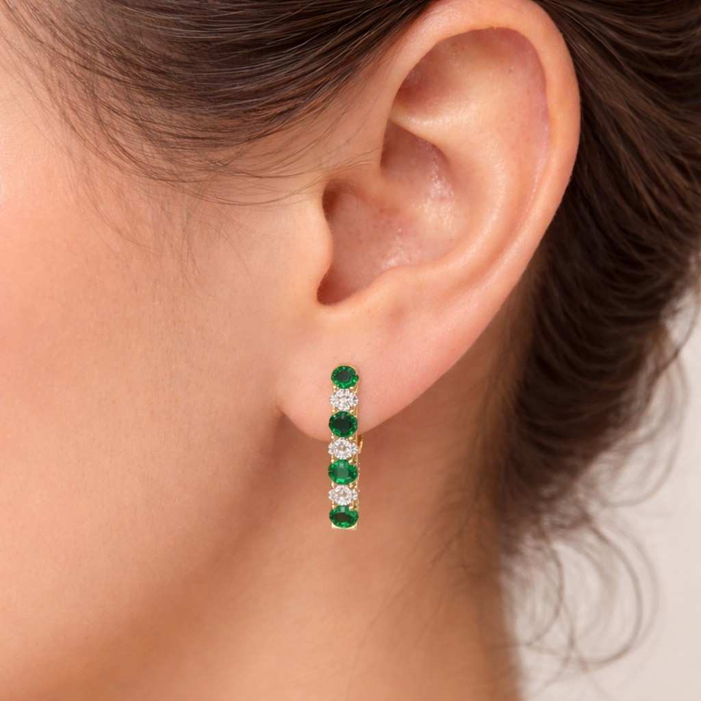 0.5 ct earrings half carat earrings small carat earrings petite stone earrings tiny gemstone earrings delicate stone earrings