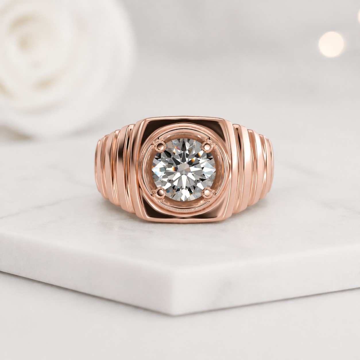 0.5 ct ring 0.75 ct ring 1 ct ring 1.5 ct ring 2 ct ring small stone ring medium stone ring classic size ring delicate stone ring everyday size ring engagement size ring wedding size ring fine jewelry ring center diamond ring round center ring