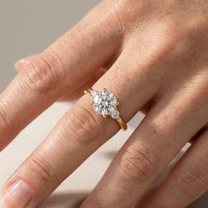 0.5 ct ring half carat ring 1 ct ring one carat ring petite stone ring small diamond ring delicate stone ring dainty diamond ring everyday diamond ring minimal stone ring fine carat ring engagement size ring