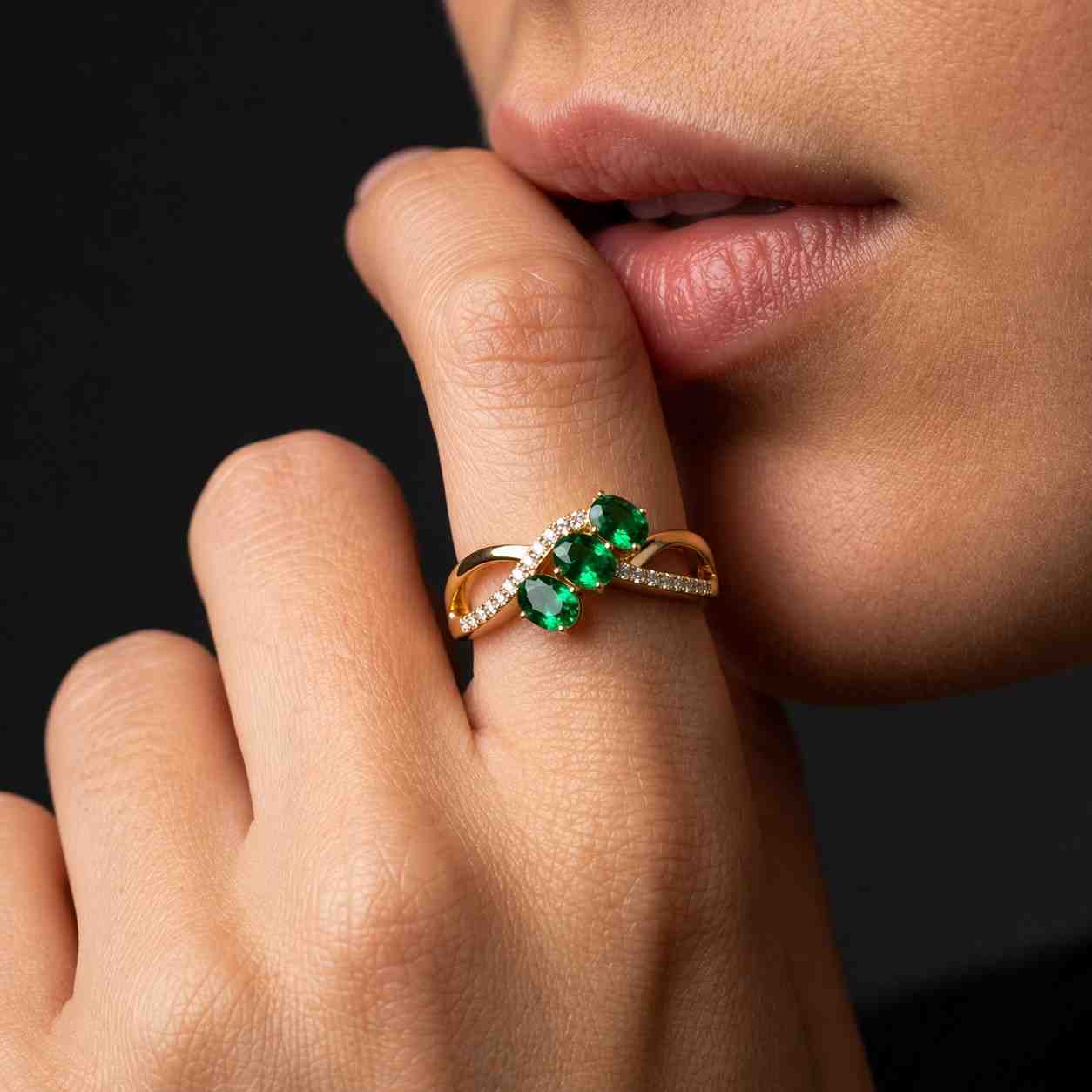 0.5 ct ring half carat ring petite stone ring small gemstone ring delicate stone ring subtle sparkle ring minimal stone ring
