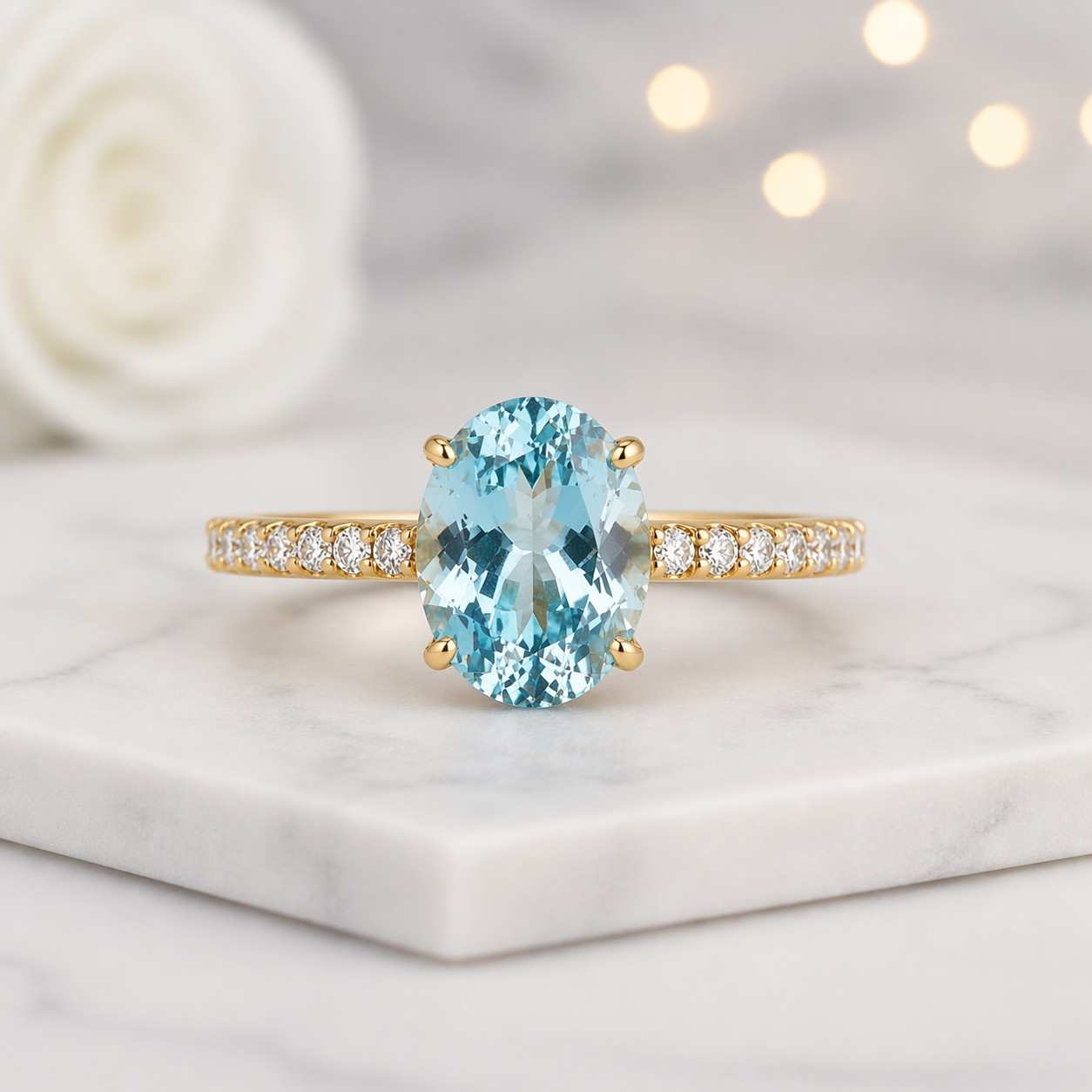 0.5 ct ring half carat ring small carat ring petite stone ring delicate stone ring dainty gemstone ring subtle sparkle ring