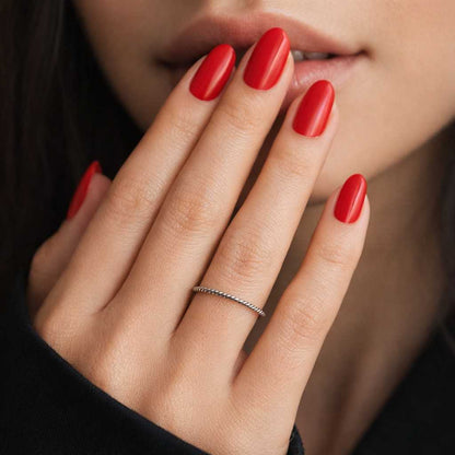 0.5 ct ring half carat ring small stone ring petite stone ring delicate stone ring subtle sparkle ring minimal stone ring