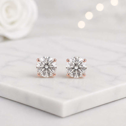 0.75 ct earrings 1.5 ct earrings 2.5 ct earrings 4 ct earrings 6 ct earrings extra small studs medium plus studs