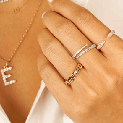 1.00 CT OEC Round Lab Grown Diamond Solitaire Ring, 14K Yellow Gold CVD Diamond Engagement Ring