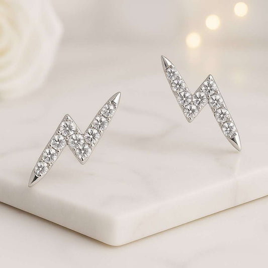 1.80 CT Round Cut Diamond Stud Earrings  Natural HPHT Earth-Mined Diamonds  925 Silver with 14K Rose Gold Screw Back Studs