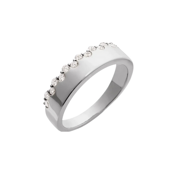 10k Gold Round Diamond Ring For NiaAlena Randolph