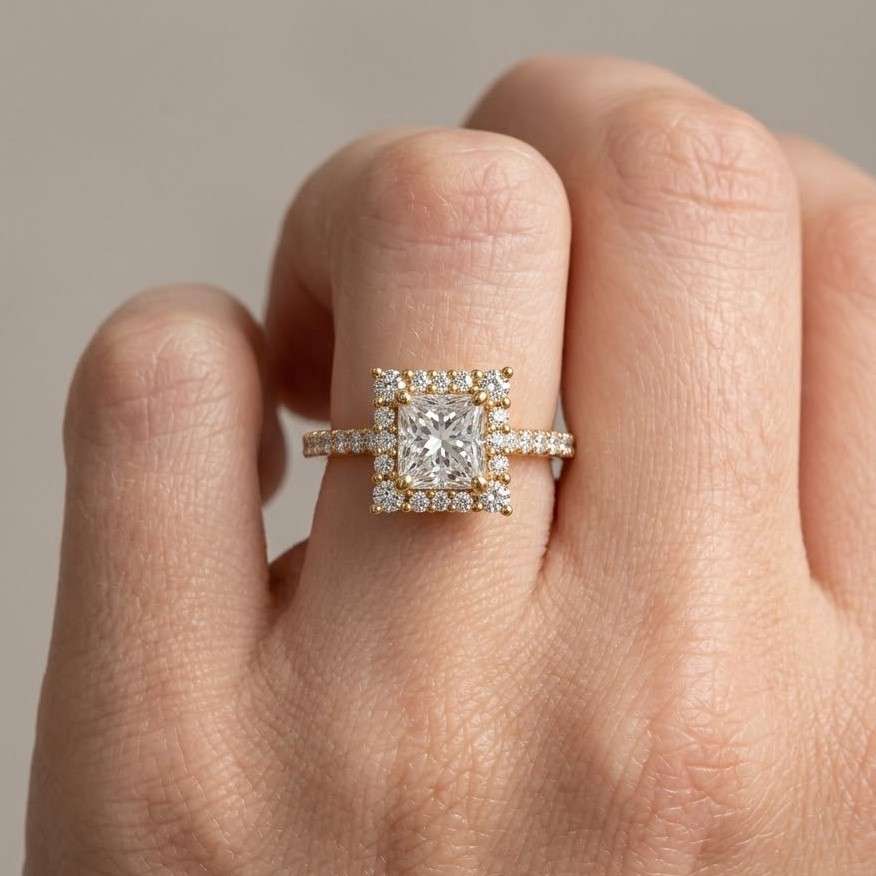 10k gold ring 14k gold ring 18k gold ring rose gold ring white gold ring yellow gold ring solid gold ring real gold ring gold jewelry ring gold engagement ring gold bridal ring gold halo ring gold princess ring