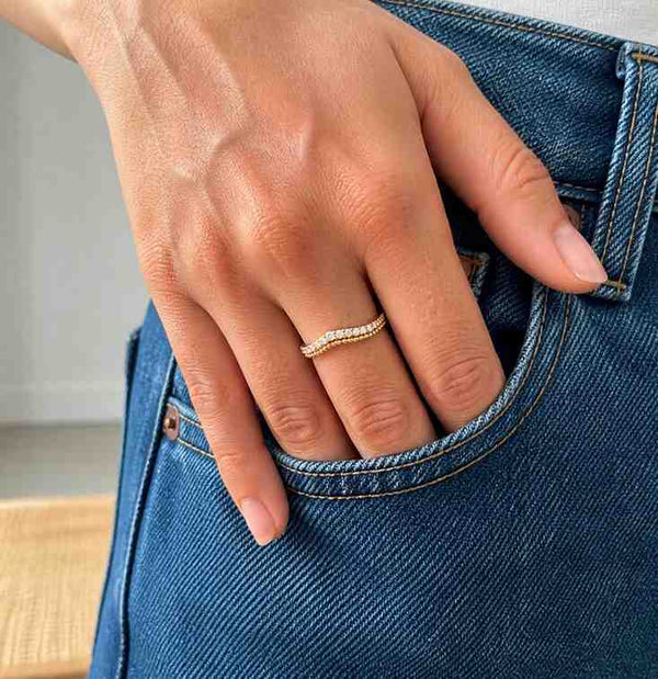 10k gold ring 14k gold ring 18k gold ring rose gold ring white gold ring yellow gold ring solid gold ring real gold ring gold wedding band gold contour ring gold stacking ring gold bridal band gold chevron ring