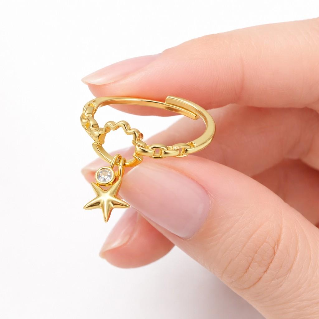10k gold ring 14k gold ring 18k gold ring solid gold ring real gold ring yellow gold ring rose gold ring white gold ring gold vermeil ring gold plated ring fine gold ring luxury gold ring gold charm ring gold star ring