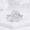 13 CT Lab Grown Diamond Ring Solid Yellow Gold Engagement Ring