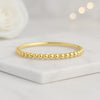 1.50 MM Minimalist Beaded Stacking Ring for Women
