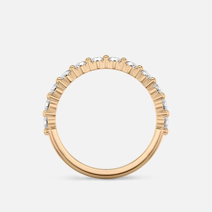 14K Solid Gold Ring Matching Bubble Ring