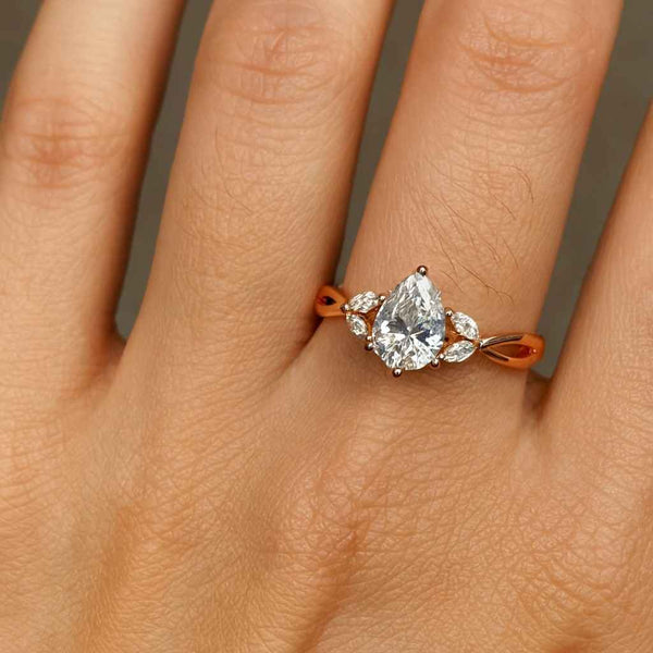 14K Yellow Gold Ring Wedding band Promise Anniversary ring