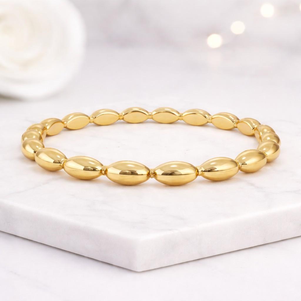 gold ring bead ring oval bead ring stacking ring dainty ring minimalist ring thin band ring beaded band ring polished ring
