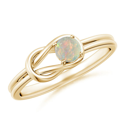 14k Gold Opal Diamond Ring