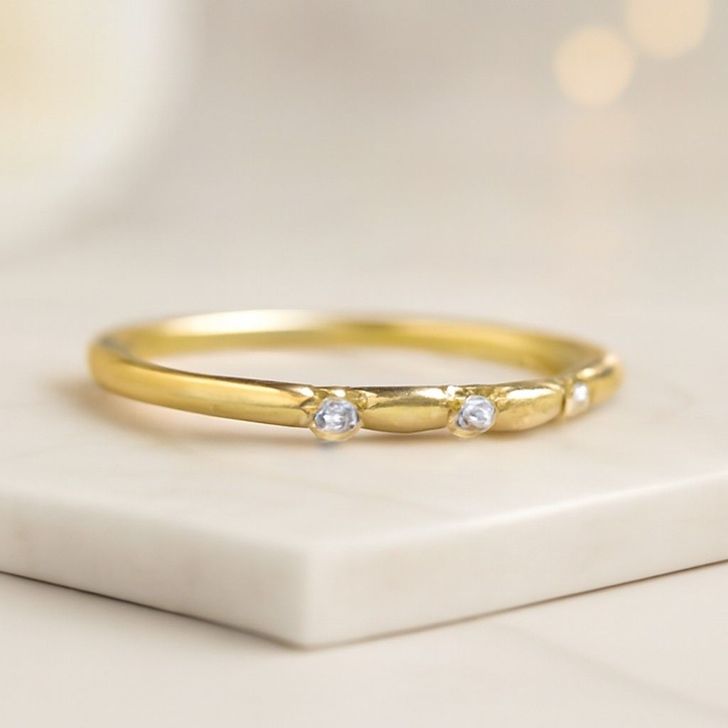 14k Solid Gold 1mm Thin Wedding Band