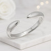 Open Gap Gold Band For Her