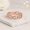 14k Gold Merinar Chain Ring