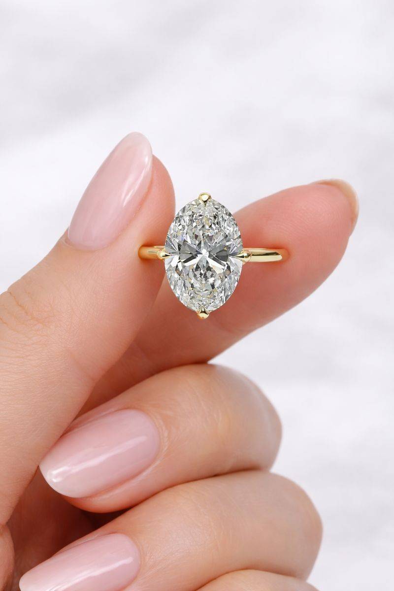 14k Yellow Gold Dainty Ring