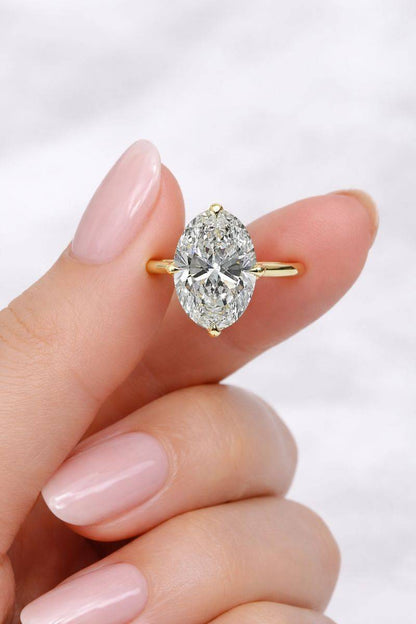 14k Yellow Gold Dainty Ring