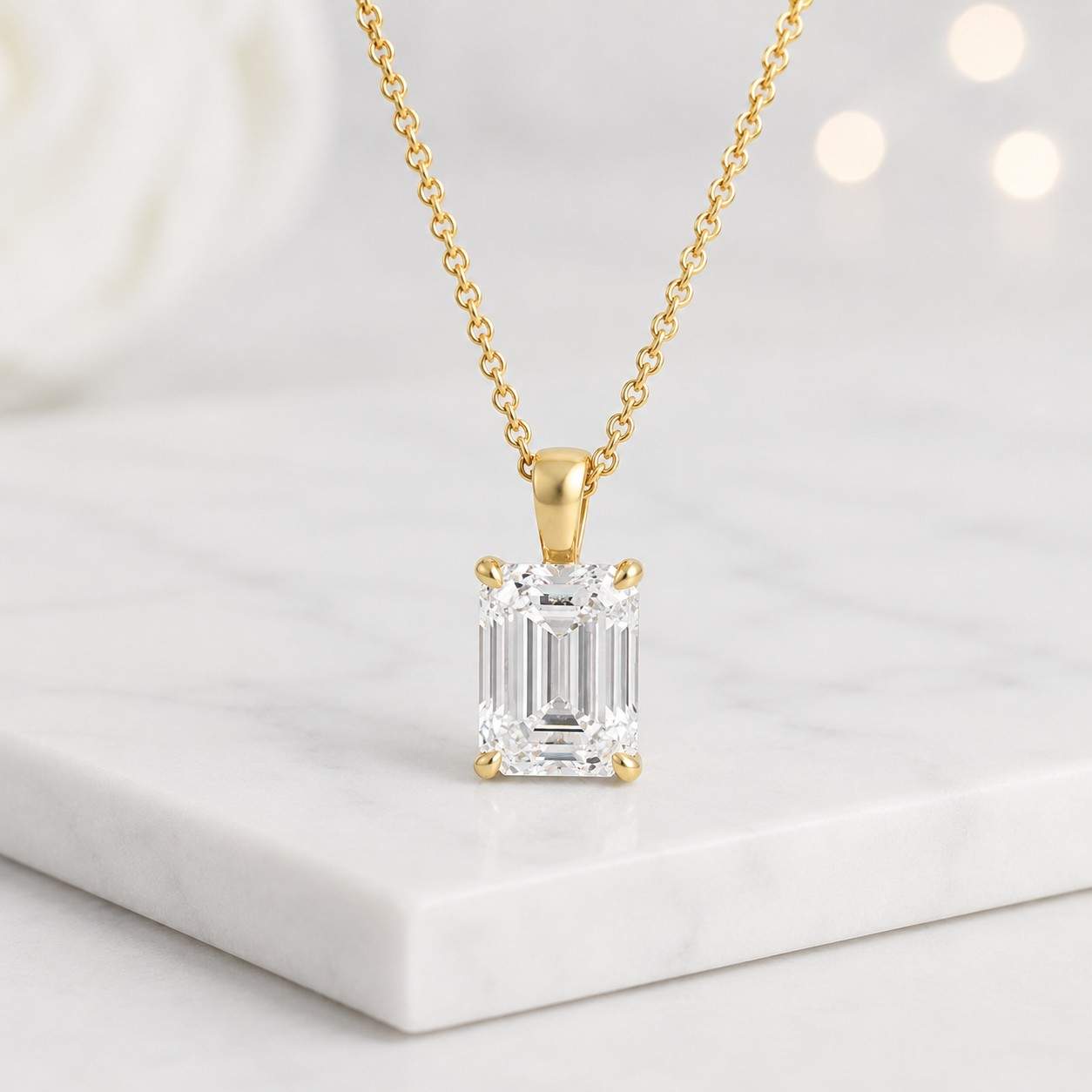 14k gold necklace solitaire necklace engagement necklace wedding necklace bridal necklace anniversary gift birthday gift