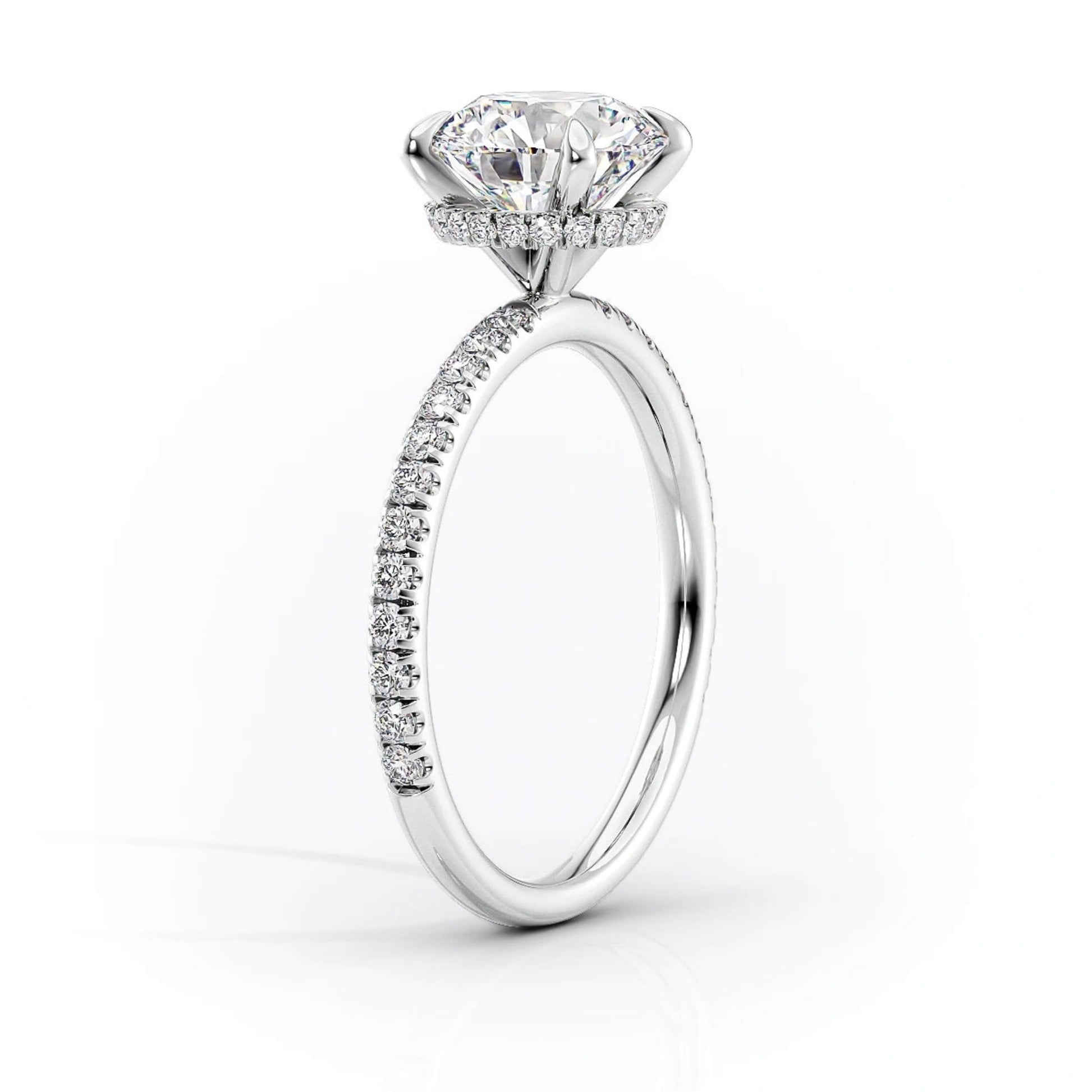 18K Gold Lab Grown Diamond Ring