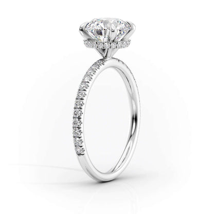 18K Gold Lab Grown Diamond Ring