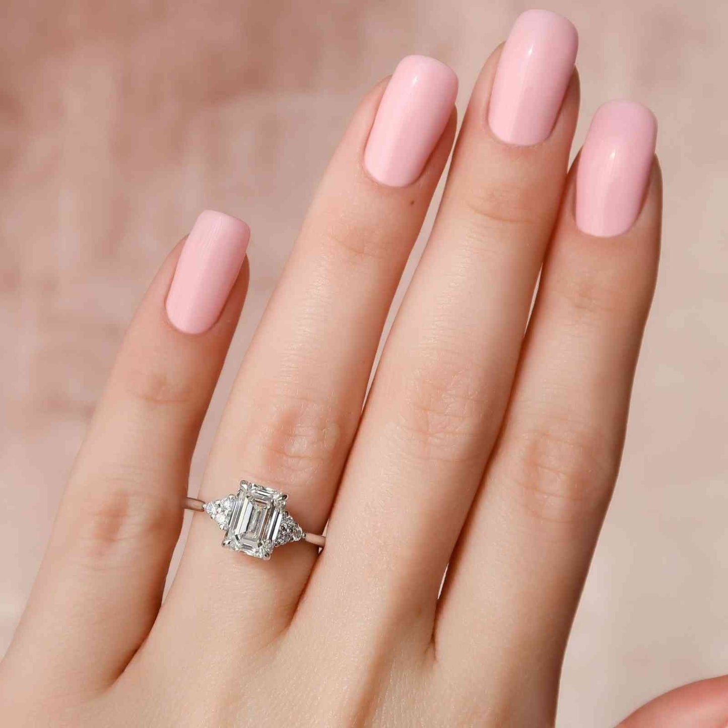 18k Wedding Ring for Women Anniversary Gift Ring for Her