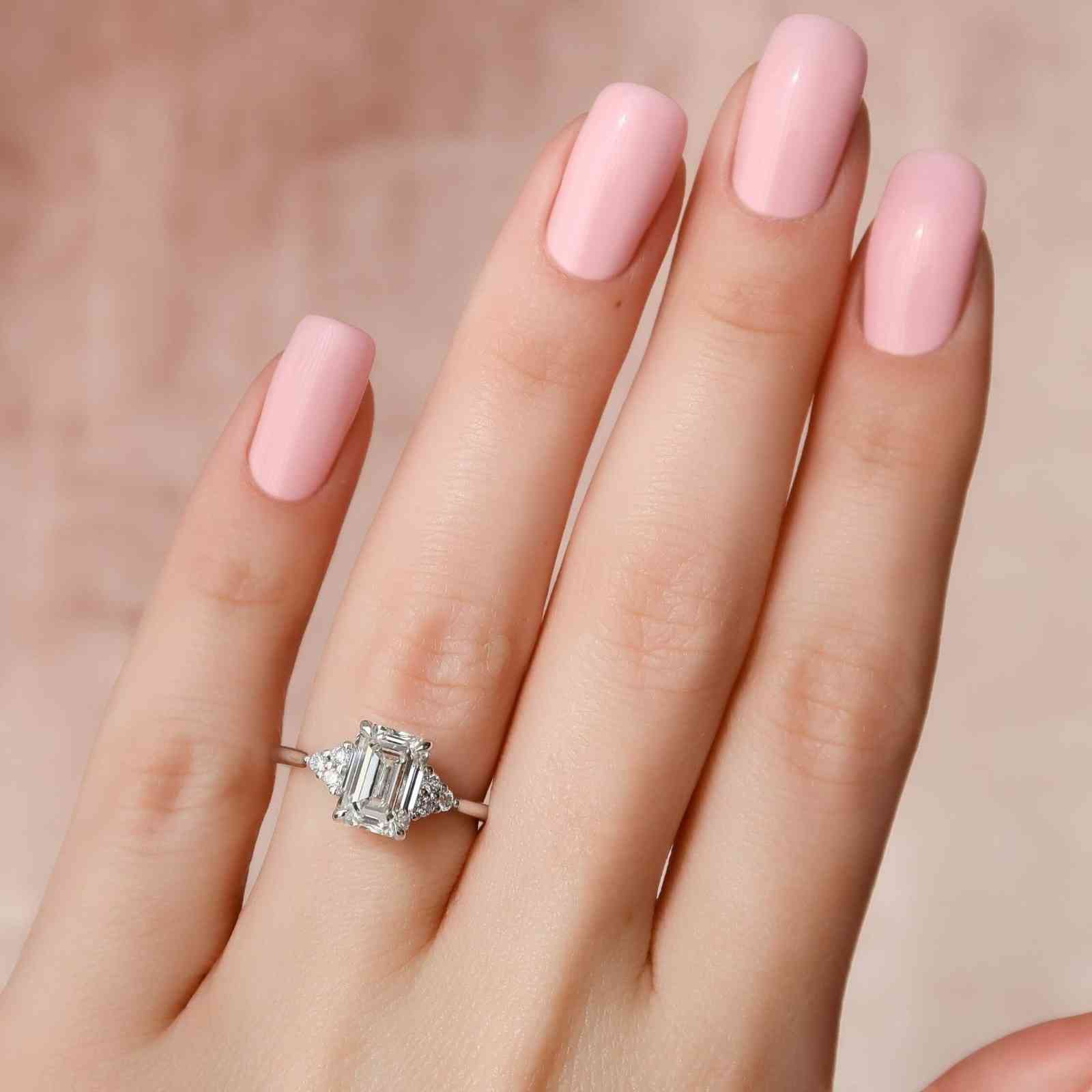 18k Wedding Ring for Women Anniversary Gift Ring for Her