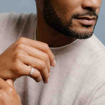 1 CT Grey Cushion Cut Moissanite Engagement Ring Three Stone Ring 14K Solid White Gold 4-Prong Wedding Ring Anniversary Gift Rings for Women
