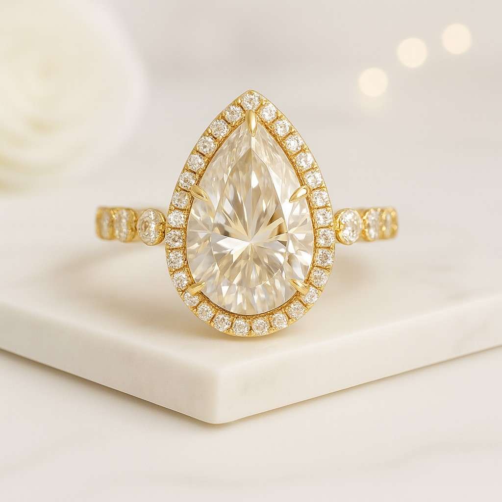 1 carat floating diamonds wedding band  dainty 34 eternity band  14k yellow gold lab diamond miniamlist wedding ring  stackable ring