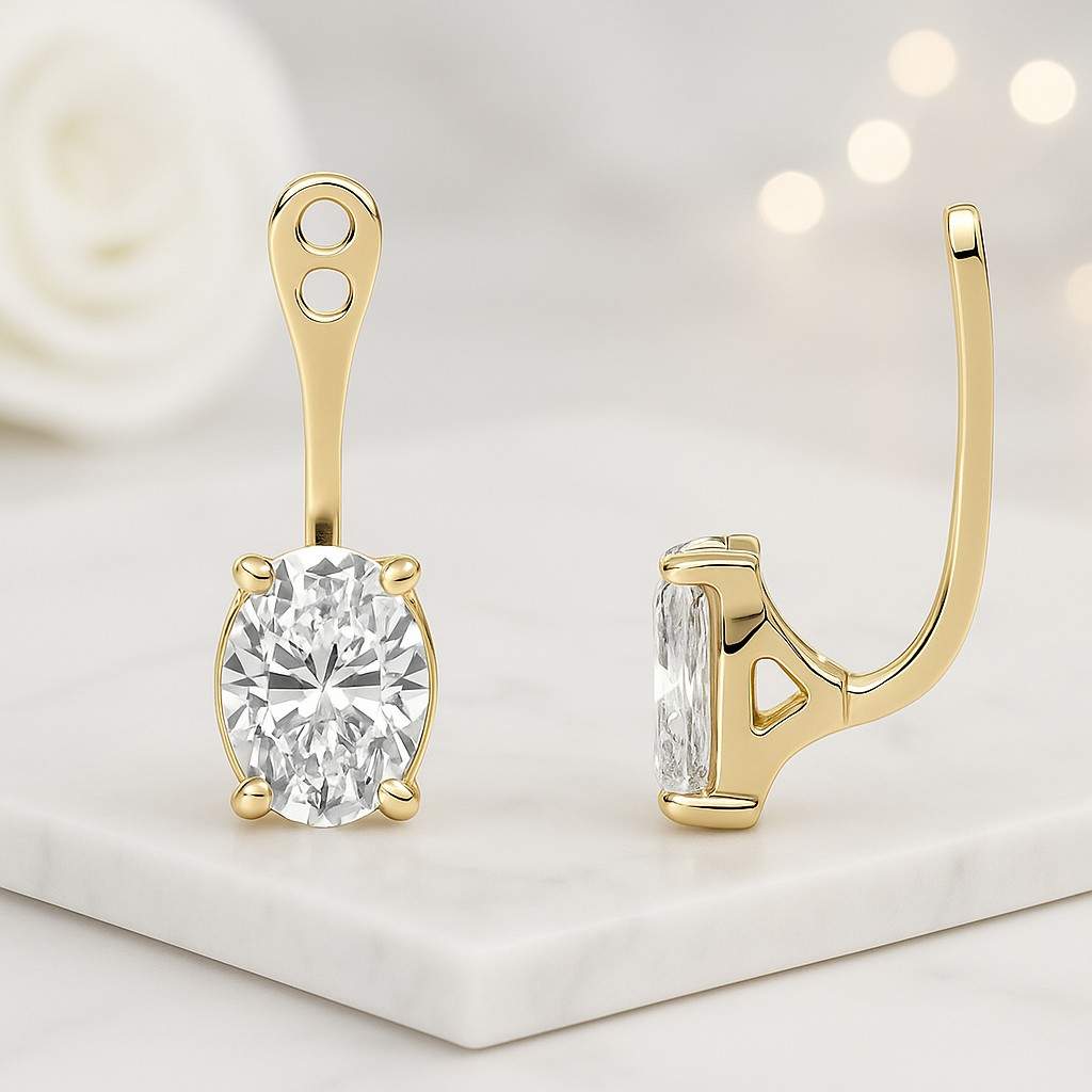 2.28 ctw emerald cut lab grown diamond engagement ring in 18k solid white gold d vvs2 certified diamond halo ring