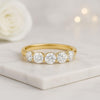 Lab Created Diamond Wedding Band in 10K Gold