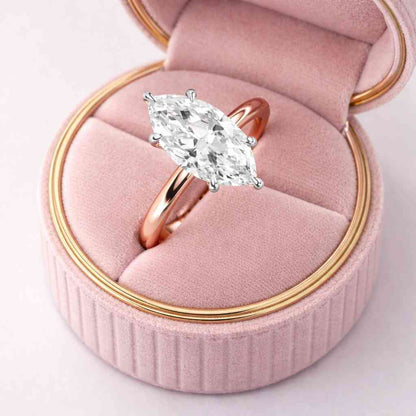 2 Carat Marquise Diamond Engagement Ring