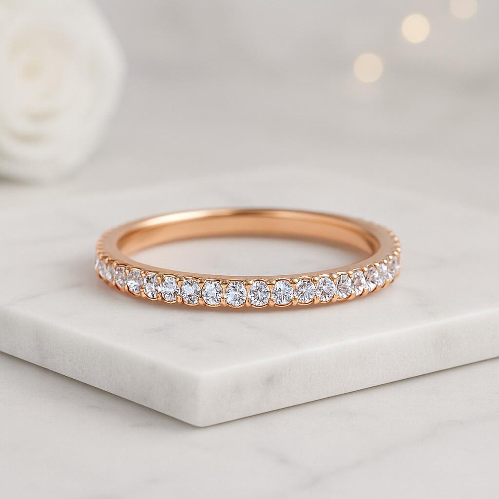 2ct Oval Moissanite engagement Ring Set Rose gold diamond engagement ring vintage marquise wedding ring Bridal set promise Anniversary gift