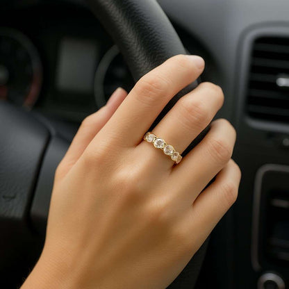 2mm 8mm Gold Ring