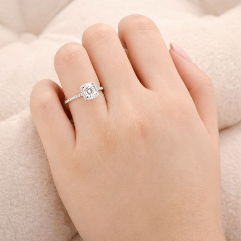 2mm Lab Grown Diamond wedding band 