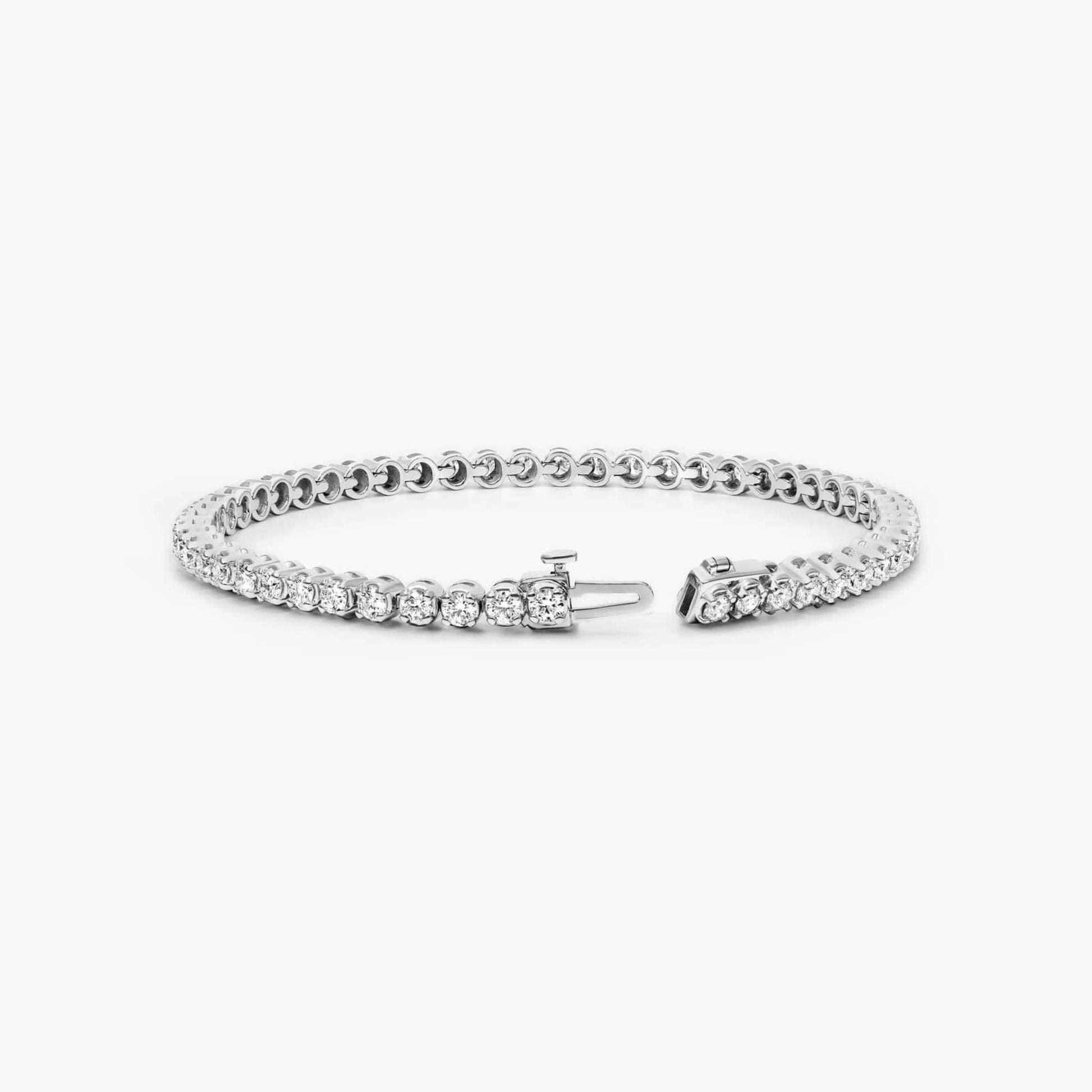 6.62 TCW Oval Cut Lab-Grown Diamond Bracelet,Ethical, Eco-Friendly