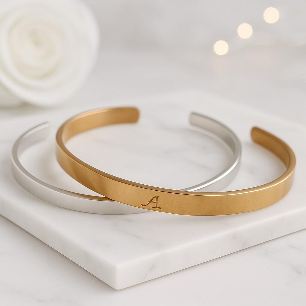 925 Sterling Silver bangle bracelet Open cz cuff bracelet Dainty open cuff bracelet Dainty gold bracelet