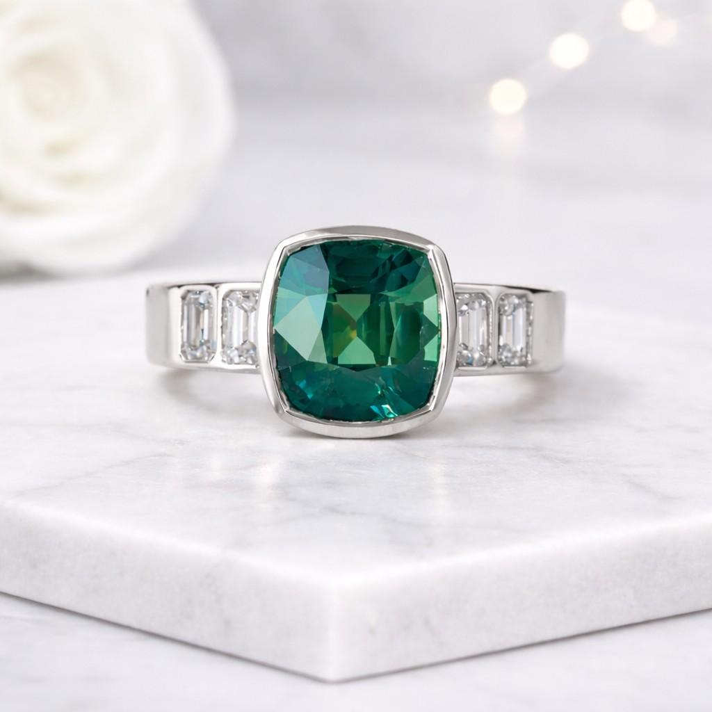 925 silver ring platinum ring sterling silver ring platinum engagement ring silver statement ring platinum statement ring