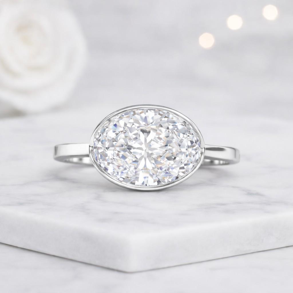 925 silver ring sterling silver ring platinum ring silver engagement ring platinum engagement ring silver solitaire ring platinum solitaire ring silver bezel ring platinum bezel ring