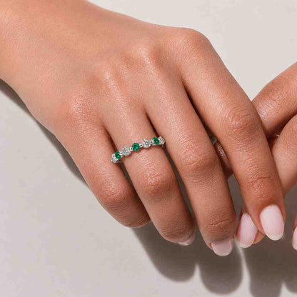 925 silver ring sterling silver ring platinum ring silver eternity ring platinum band silver wedding band
