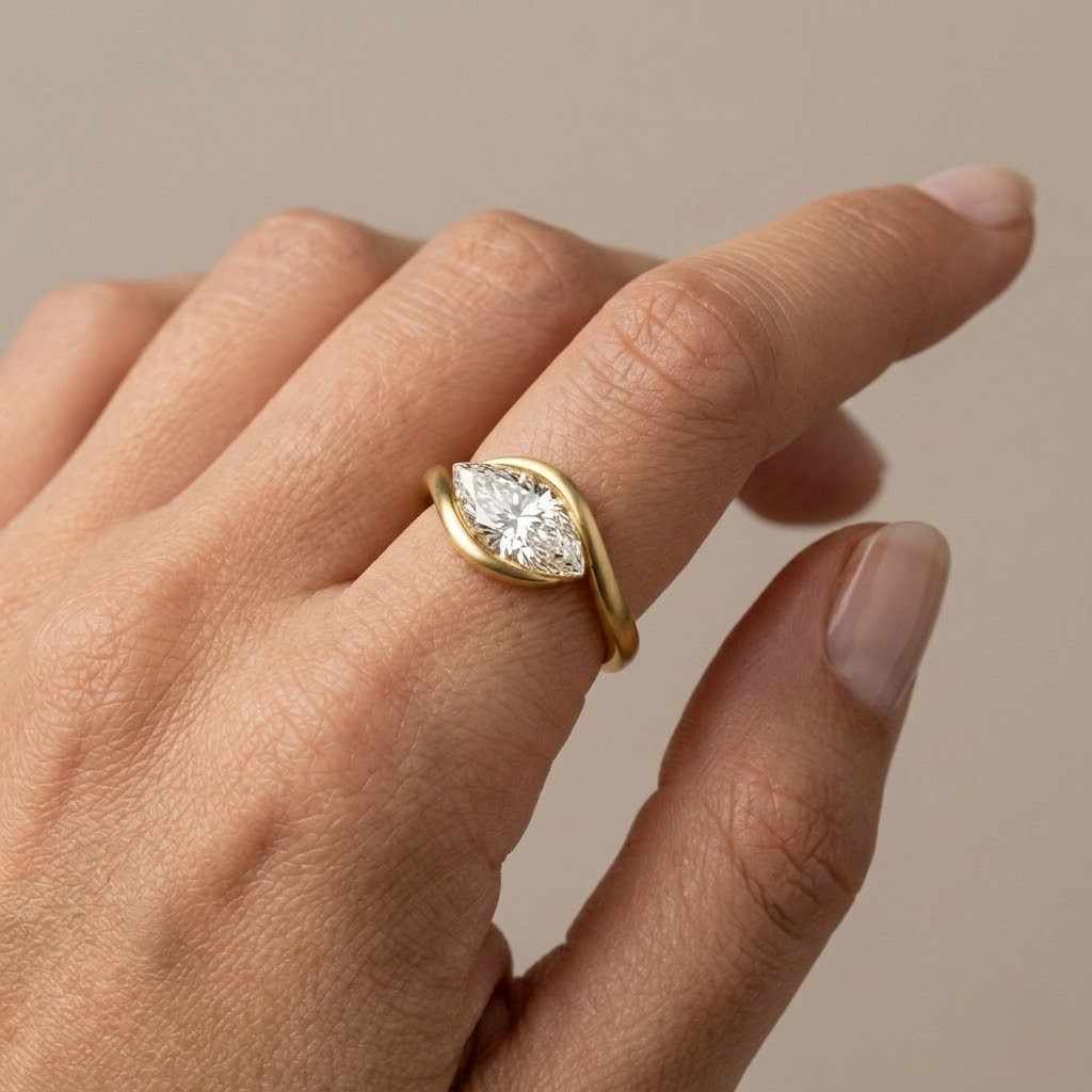 925 silver ring sterling silver ring silver jewelry mixed metal ring fine metal ring luxury metal ring polished gold ring matte gold ring bright gold ring warm gold ring cool tone ring