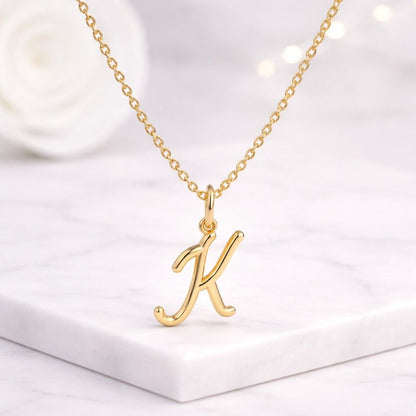 Alphabet Charm Birthday Gift Bridesmaid Necklace