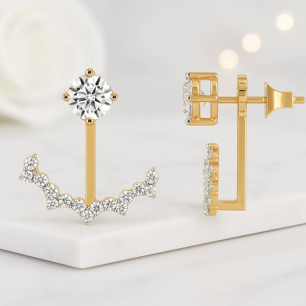 Alternating Marquise and Round Diamond Anniversary Ring by Braverman Jewelry  Marquise Diamond Cluster Ring  Real 14K Gold  Gift for Her